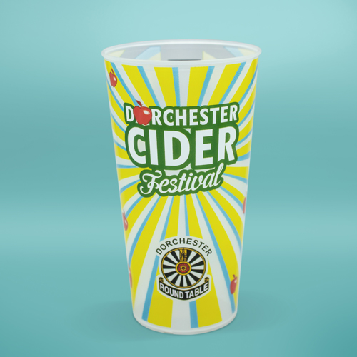 Festival Pint Cups Full Colour HD Printed (min. order 50 cups)